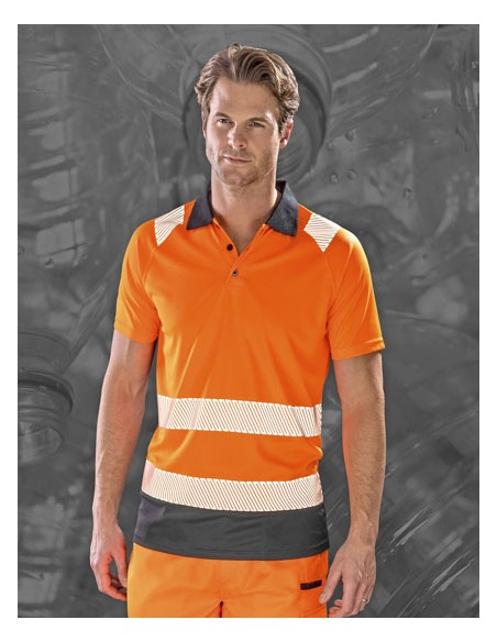RES-R501X-Recycled Safety Polo Shirt 2